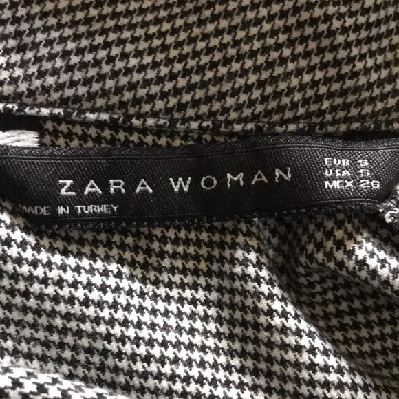 Zara Women Houndstooth Dress - Picture 10 of 10